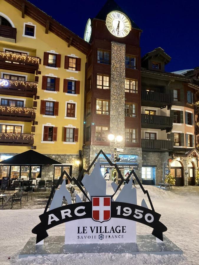 Appartement Arc 1950 M, Ski Au Pied, Piscine Exterieure Chauffee, Remontees Mecaniques A 100M, Sauna Et Salle De Sports Les Arcs  Dış mekan fotoğraf