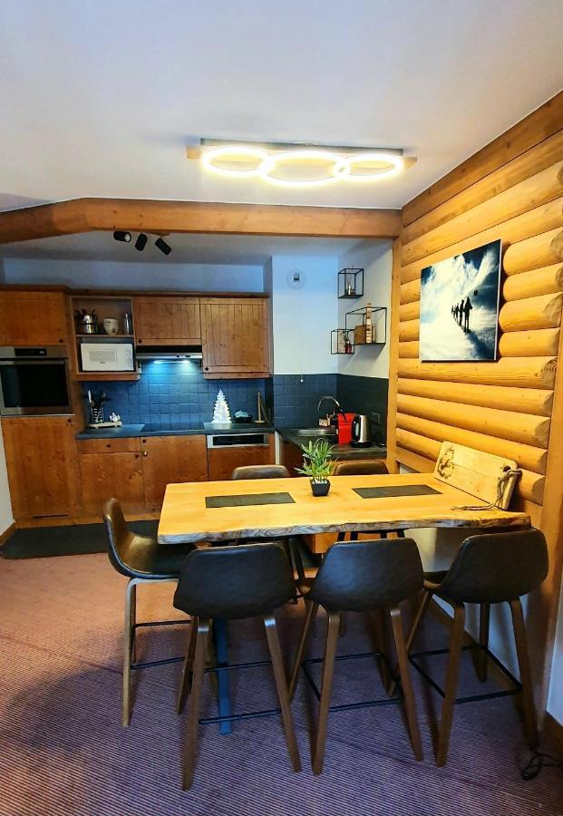Appartement Arc 1950 M, Ski Au Pied, Piscine Exterieure Chauffee, Remontees Mecaniques A 100M, Sauna Et Salle De Sports Les Arcs  Dış mekan fotoğraf