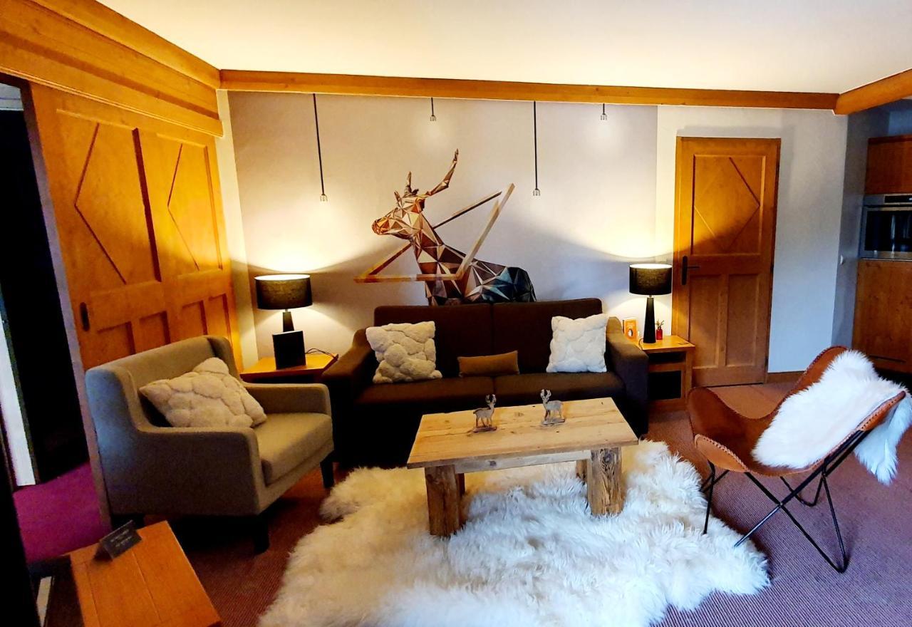 Appartement Arc 1950 M, Ski Au Pied, Piscine Exterieure Chauffee, Remontees Mecaniques A 100M, Sauna Et Salle De Sports Les Arcs  Dış mekan fotoğraf