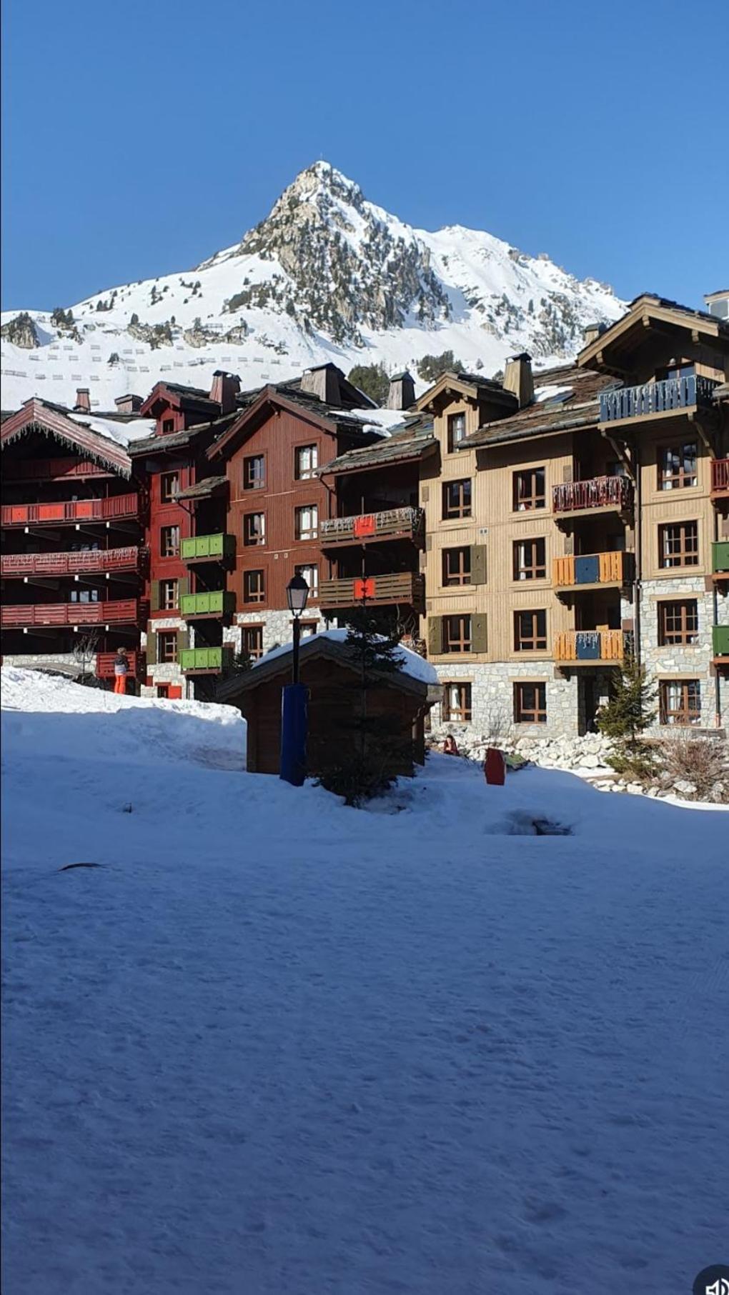 Appartement Arc 1950 M, Ski Au Pied, Piscine Exterieure Chauffee, Remontees Mecaniques A 100M, Sauna Et Salle De Sports Les Arcs  Oda fotoğraf